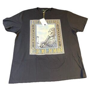 Teddy Fresh X Elton John Goodbye Yellow Brick Road Graphic Tee NWT Unisex
